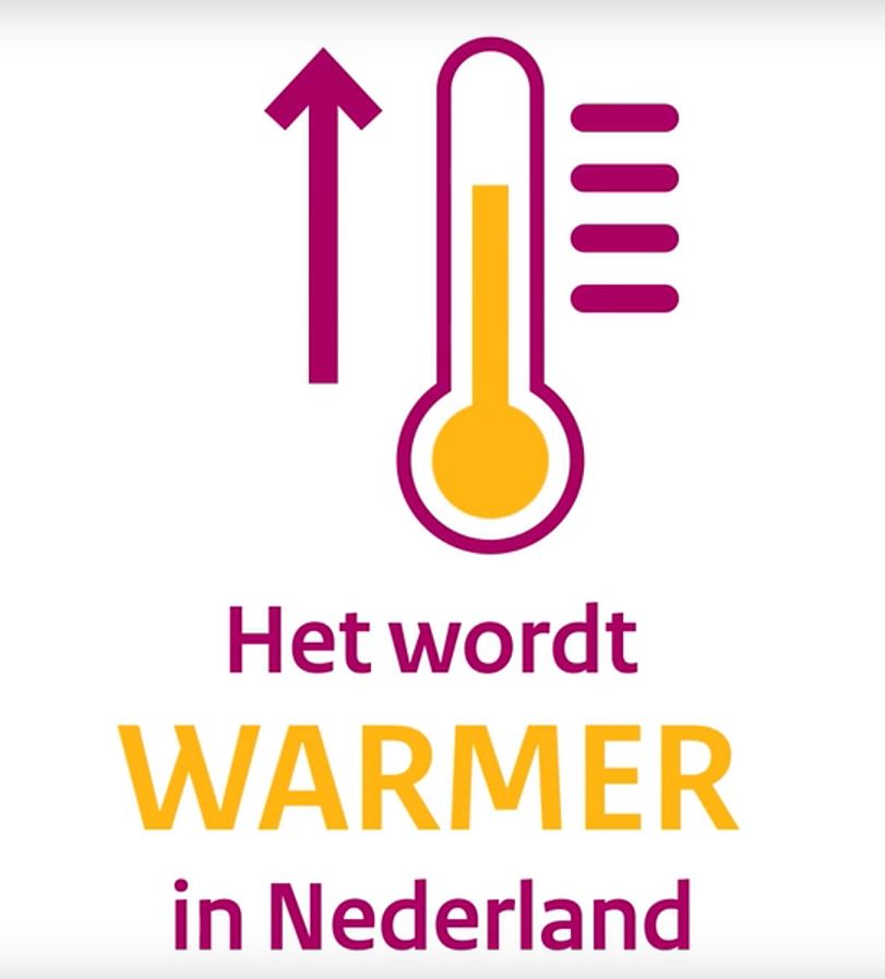 Nederland wordt steeds warmer
